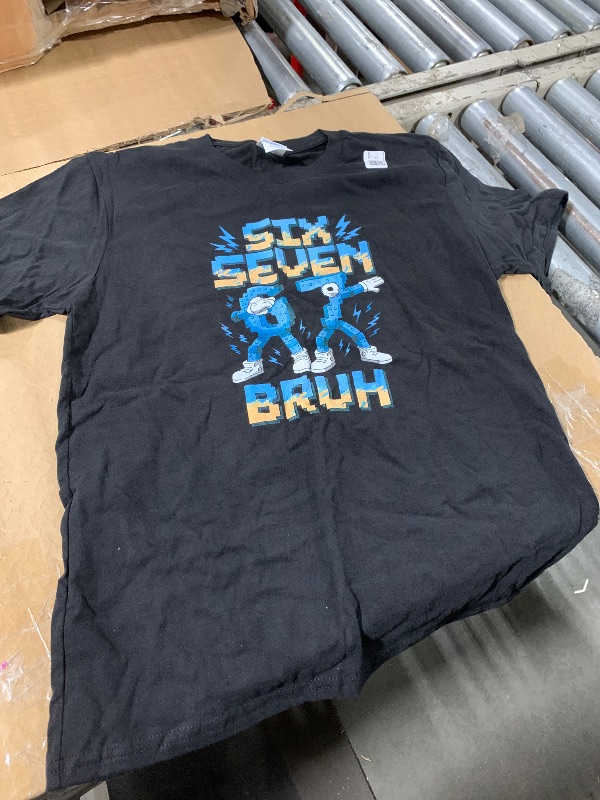 Photo 1 of ***2 PACKS***BLACK T-SHIRT, SHORT SLEEVE, SIZE L