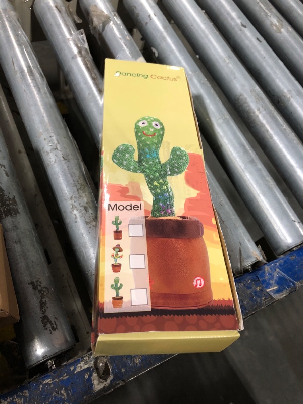 Photo 1 of *USED*
Emoin Talking Cactus Toy, Interactive Toys Dancing Cactus Toy Mimicking Repeating What You Say, Toddler Infant Baby Toys Gifts for 6 7 8 9 10 Month Old Baby Toys for 1 2 3 Year Old Boy Girl
