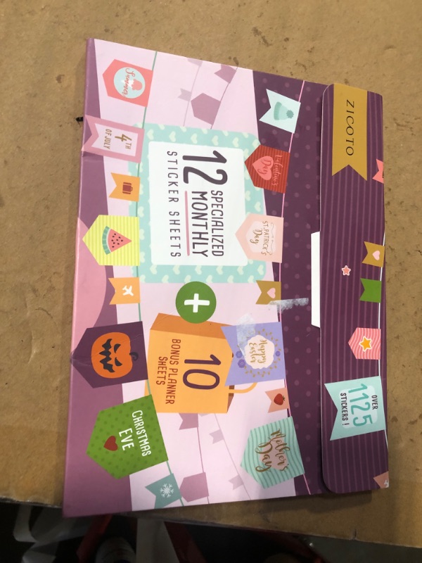 Photo 1 of **missing parts**Aesthetic Monthly Planner Stickers - 1100+ Beautiful Design Accessories Enhance and Streamline Your Planner, Journal and Calendar