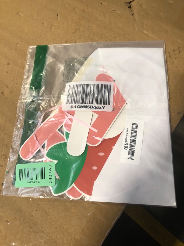 Photo 1 of *USED*
Berry First Birthday Banner, Glitter Strawberry Banner, 1st Birthday Decor (Pink)