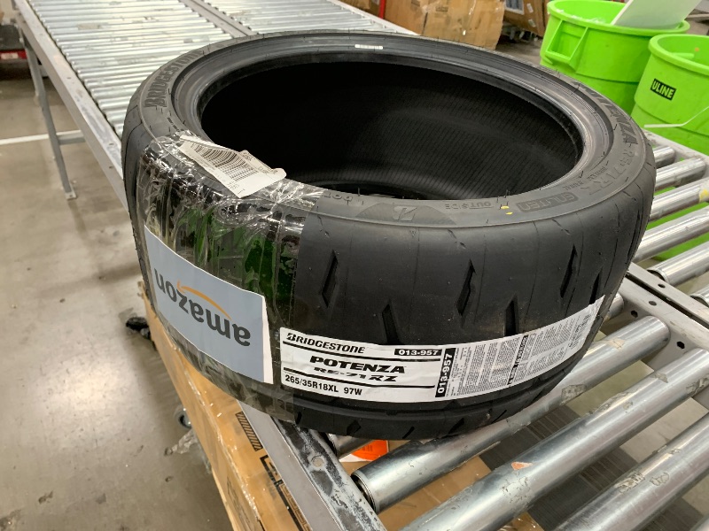 Photo 1 of ***ONE TIRE ONLY ***Bridgestone Potenza RE-71RZ 
Extreme Performance Summer Tire for Competition & High-Output Sportscars 
in 265/35R18
