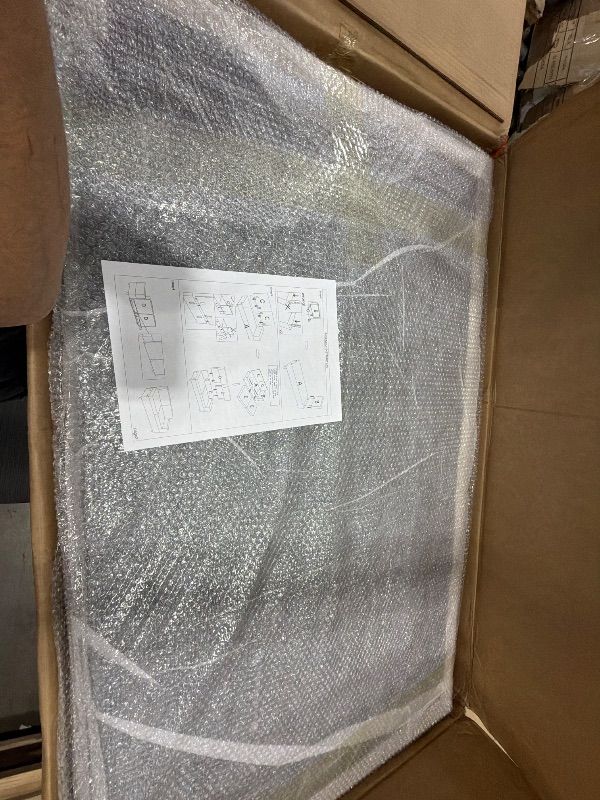 Photo 1 of **PARTIAL SET** Valthie Faux Leather Couch, Mid Century Modern Comfy Loveseat Sofa with Wide Arm, Side Pockets, Solid Wooden Frame for Office, Living Room and Bedroom, 2 Seater (White, 71.25 Inches)