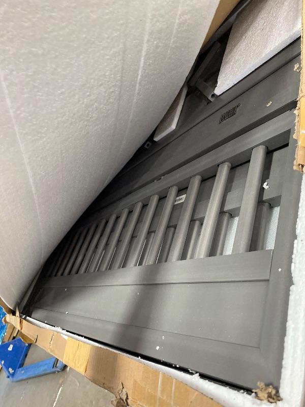 Photo 1 of ***2 boxes***New Age Pet ECOFLEX Aspen Dog Bunk Bed in Grey, Memory Foam Cushions, Wide Stairs, Non Toxic, Easy Assembly