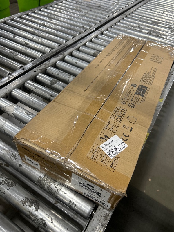 Photo 1 of ***MISSING HARDWARE***Marsail 48 x 30 Electric Standing Desk with One-Piece Desktop, Sit Stand Desk with Thickened Tabletop, Height Adjustable Stand Up Desk with Cable Management for Home Office(Frame+Desktop, 2 Packages)