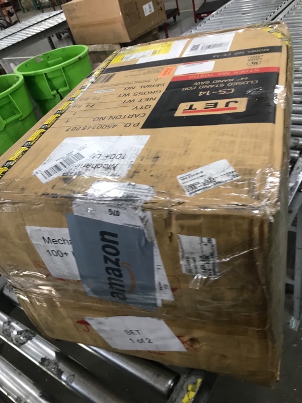 Photo 1 of ****Bottom half only******
JET 14-Inch Woodworking Band Saw, 1 HP, 115/230V 1Ph (JWBS-14CS)