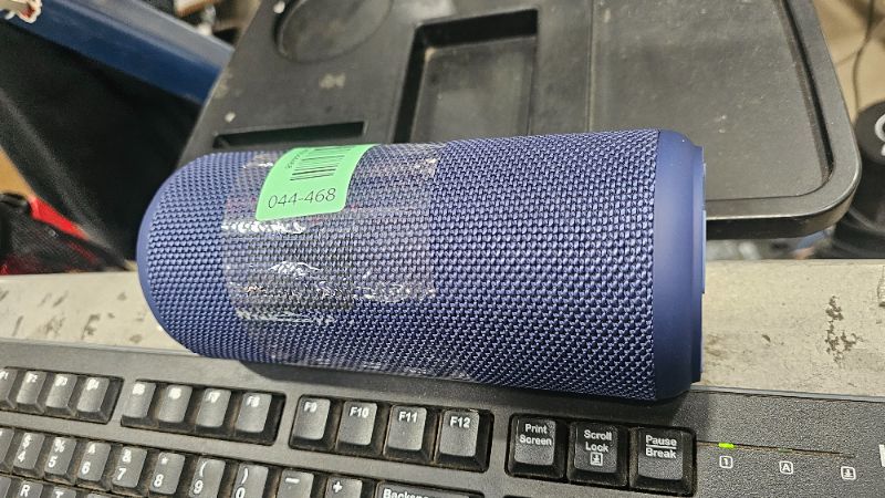 Photo 1 of ***missing charger***Portable Bluetooth Speaker, 2026 Bluetooth 5.4 Wireless Speaker with 20W HD Loud Stereo Sound, 20H Playtime, LED Lights, IP7, TWS Pairing, Built-in Mic, for Outdoor, Home, Beach, Party, Gift, Blue
