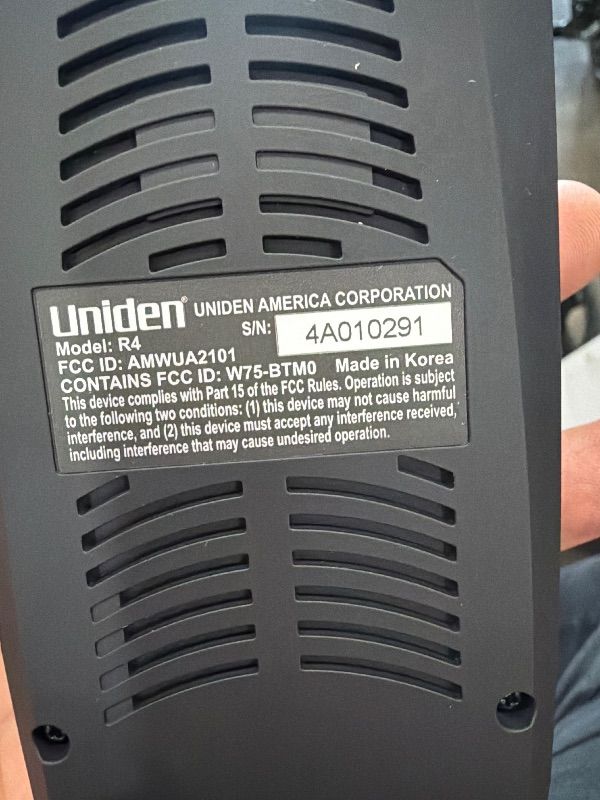 Photo 1 of ***PARTS ONLY*** ***NONFUNCTIONAL*** UNIDEN R4 Extreme Long-Range Laser/Radar Detector, Record Shattering Performance, Built-in GPS w/AUTO Mute Memory, Voice Alerts, Red Light & Speed Camera Alerts, Multi-Color OLED Display, Black