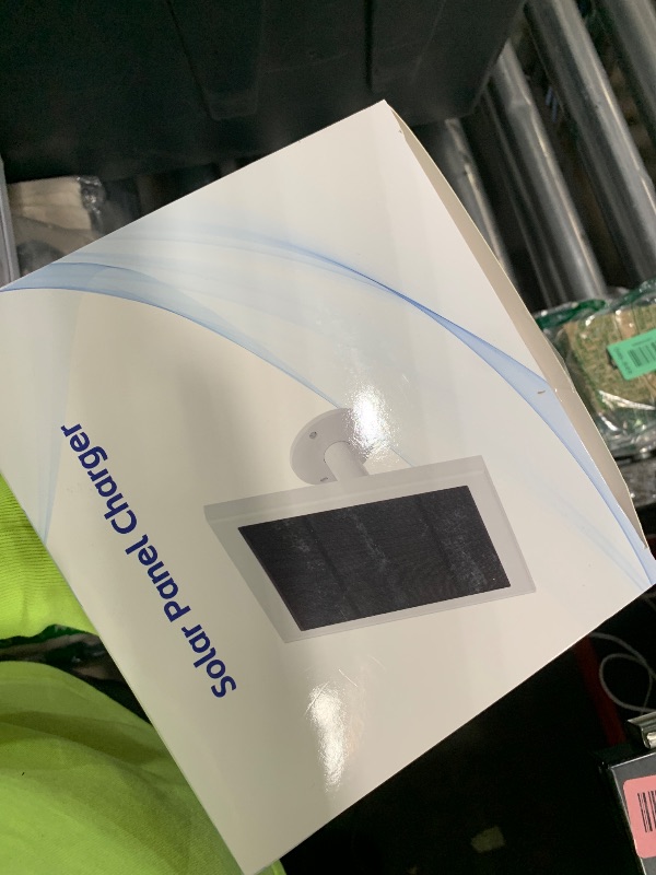 Photo 1 of 1 Pack - Solar Panel for Ring Security Camera Spotlight Cam Plus/Pro(Battery) Stick Up Cam/Pro Wireless Outdoor with 10FT/3M Long Cable Dustproof Waterproof BK