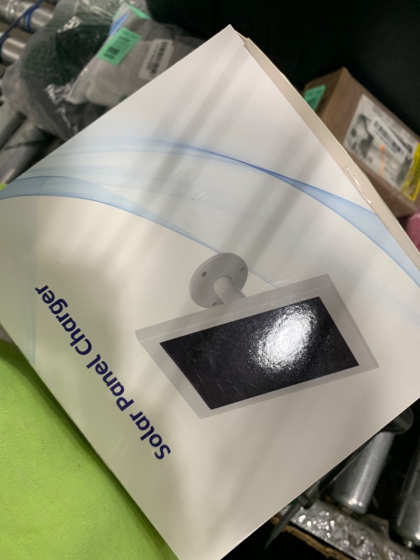 Photo 1 of 1 Pack - Solar Panel for Ring Security Camera Spotlight Cam Plus/Pro(Battery) Stick Up Cam/Pro Wireless Outdoor with 10FT/3M Long Cable Dustproof Waterproof BK