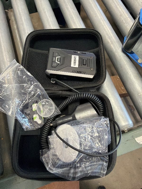 Photo 1 of (for parts, untested) Uniden R3 EXTREME LONG RANGE Laser/Radar Detector, Record Shattering Performance, Built-in GPS w/ Mute Memory, Voice Alerts, Red Light & Speed Camera Alerts, Multi-Color OLED Display , Black