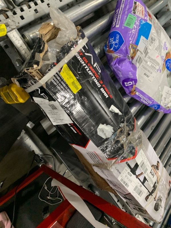 Photo 1 of ***Damaged and missing pieces***7FT OLYMPIC 3 PIECE WEIGHTLIFTING BAR