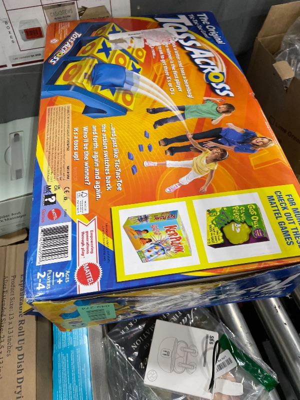 Photo 1 of ***********MISSING PIECES*****************
Mattel Games Toss Across Game, Beanbag Tic Tac Toe for 2 to 4 Players Ages 5 Years and Older