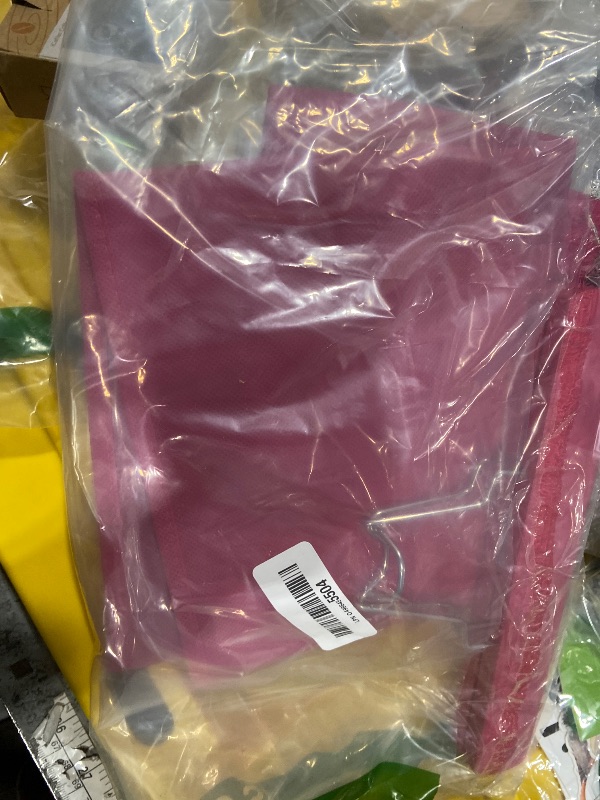 Photo 1 of 1 Pack Extra Long Hair Extension Holder Wig Storage Bag with Hanger Hairpieces Ponytail Bundles Storage Carrier Case for Store Style Hair Travel Hair Extensions Bag Pink Color