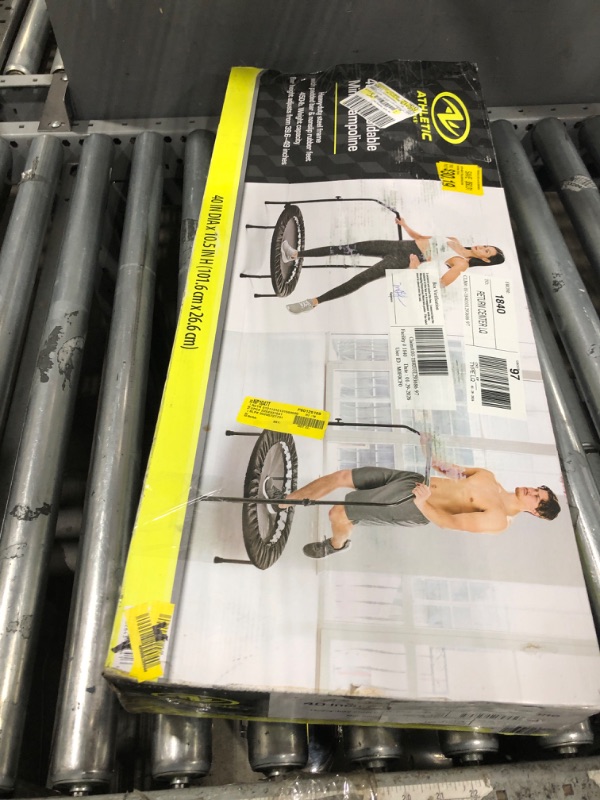 Photo 1 of ***MISSING PARTS***
athletic 40 inch foldable mini trampoline
