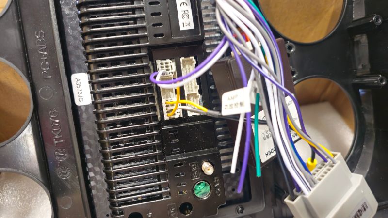 Photo 1 of ****MISSING CORDS***6G+128G 8Core Radio for Jeep Compass Patriot 2010-2016, 10” IPS Touchscreen Stereo Wireless CarPlay Android Android Auto 5G WiFi 32EQ DSP GPS Navi BT FM/RDS SWC+Free AHD Backup Camera Mic