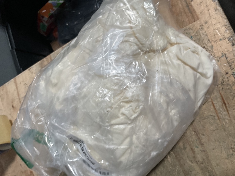 Photo 1 of 1 Pack Ivory Table Clothes for 6 Foot Rectangle Tables, One-Piece Wrinkle Resistant Stretch Spandex Table Covers with Skirt for Event Banquet Wedding Birthday Party