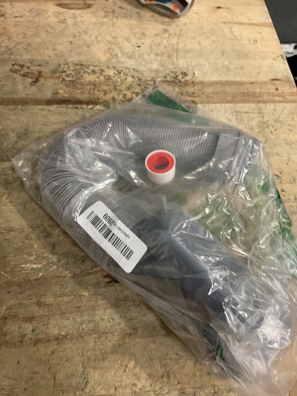 Photo 1 of 1-1/2 Inch Freestanding Bathtub Shower Drain Pipe, P-joint Low Profile Shower Drain for RV Bathtub and Other Freestanding Bathtubs