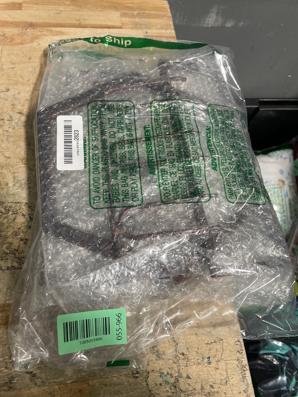 Photo 1 of **HAS SCRATCHES*** YALINKA 2Pcs Wall Mounted Wine Bottle Rack, Metal Hanging Wine Display Holder Organizer, Red Wine Racks for Home Kitchen Bar Decor Storage (Retro Brown AA)