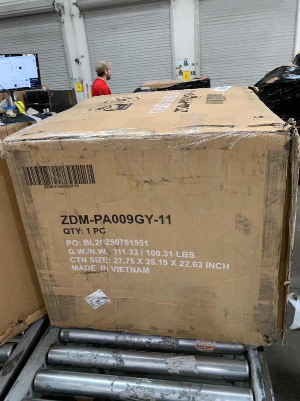 Photo 1 of ***PARTS ONLY***May in Color Outdoor Patio Furniture Set, Rattan Outdoor Sectional Furniture, Patio Conversation Sets for Balcony, Porch, Backyard, Deck, Garden, Dark Grey