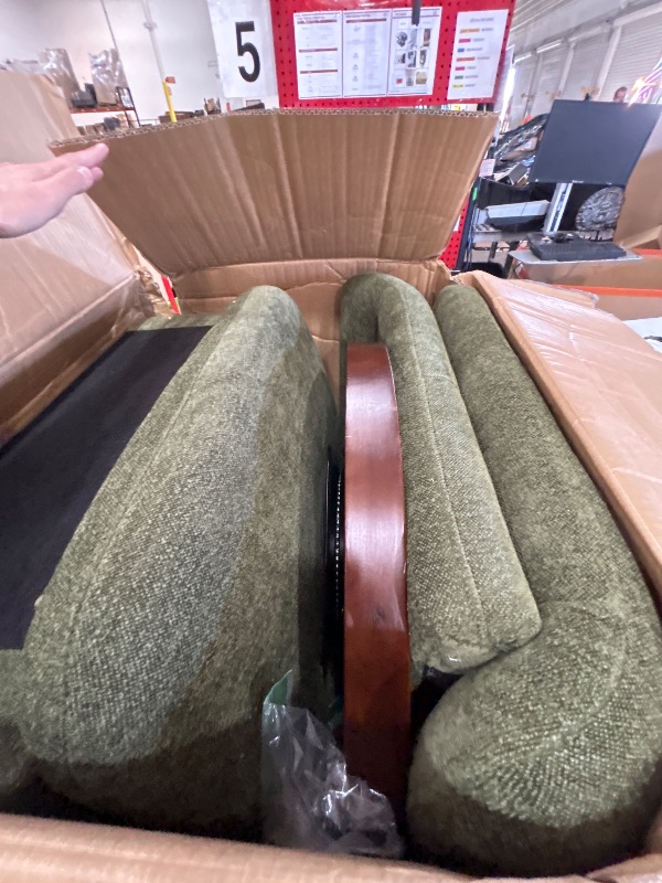 Photo 1 of *Unknown model/reference* Olive green swivel chair