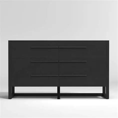 Photo 1 of (READ CLERK COMMENTS) 6 DRAWER DRESSER (MISSING SCREWS)