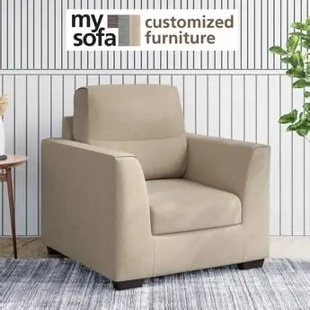 Photo 1 of ||UNKOWN MODEL|| Sofas & Lounges | LG Custom Made Soft Back 1 Seater Premium Fabric Sofa