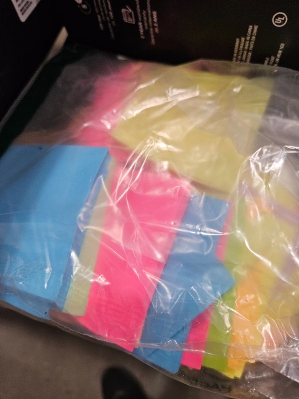 Photo 1 of (18 Pack) Pop Up Sticky Notes Refill,3x3 in Popup Notepads,Accordion Stickies Super Sticking Power,Office School Memo Note Pads Bright Colors,Post on Windows Doors,Recyclable,Easy to Write on