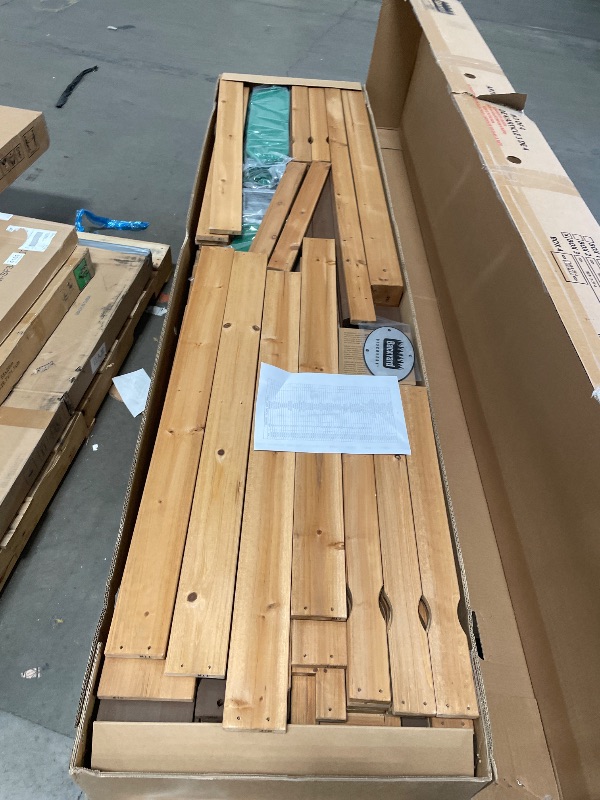 Photo 1 of ****SEE NOTES, INCOMPLETE SET*****Cedar Cove Swing Set 4 BOXES KIT