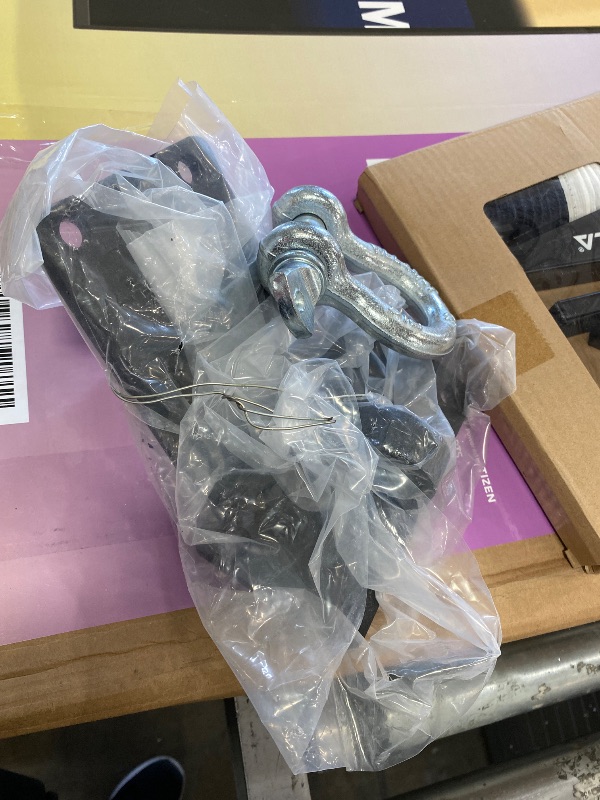 Photo 1 of ***MISSING HARDWARE ***ALMULOO Rear Bumper Compatible with 1973-1998 Ford F150 F250 F350 Heavy Duty Steel