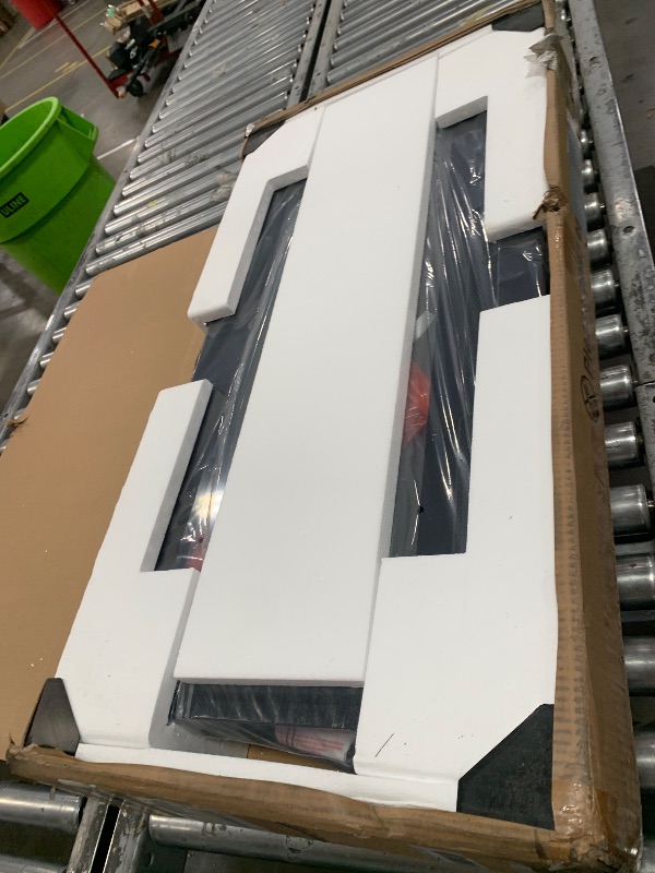 Photo 1 of ***************INCOMPLETE ITEM, THIS IS ONLY THE FIREPLACE UNIT AND DOES NOT INCLUDE THE CABINET***************
MXV 70" Fireplace TV Stand for TVs Up to 80", LED Light Entertainment Center with 36" Electric Fireplace, Modern Wood Texture TV Media Console