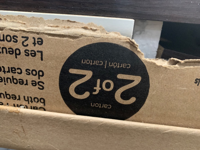 Photo 1 of *INCOMPLETE BOX 2 OF 2 ONLY* Sauder Miscellaneous Storage Craft & Sewing Armoire, Dakota Oak Finish