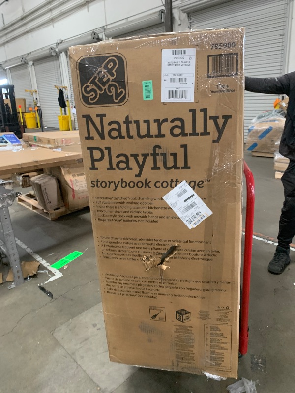 Photo 1 of *** PARTIAL SET *** Step2 Naturally Playful Storybook Cottage Kids Playhouse, Indoor/Outdoor Playset, Interactive Play with Sounds, Made of Durable Plastic, For Toddlers 1.5+ Years Old