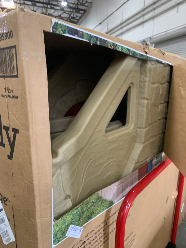 Photo 1 of *** PARTIAL SET *** Step2 Naturally Playful Storybook Cottage Kids Playhouse, Indoor/Outdoor Playset, Interactive Play with Sounds, Made of Durable Plastic, For Toddlers 1.5+ Years Old