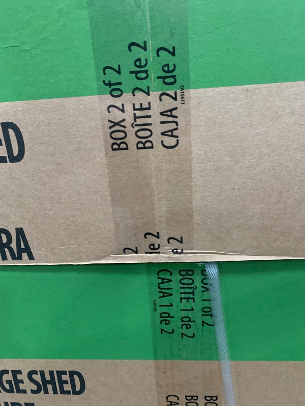 Photo 1 of *COMPLETE BOXES 1 AND 2 OF 2* LIFETIME 8 x 5 Ft. Modern Outdoor Storage Shed