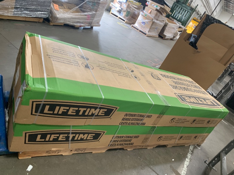 Photo 1 of *COMPLETE BOXES 1 AND 2 OF 2* LIFETIME 8 x 5 Ft. Modern Outdoor Storage Shed