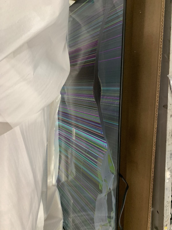 Photo 1 of *BROKEN SCREEN* Samsung 55-Inch Class Crystal UHD U8000F 4K Smart TV (2025 Model) Endless Free Content, Crystal Processor 4K, MetalStream Design, Knox Security, Compatible with Alexa