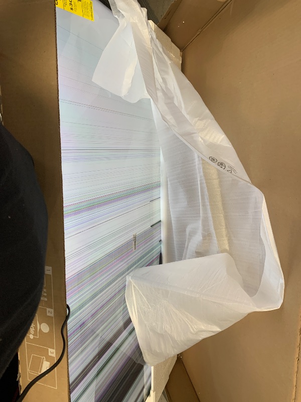 Photo 1 of *BROKEN SCREEN* Samsung 55-Inch Class Crystal UHD U8000F 4K Smart TV (2025 Model) Endless Free Content, Crystal Processor 4K, MetalStream Design, Knox Security, Compatible with Alexa