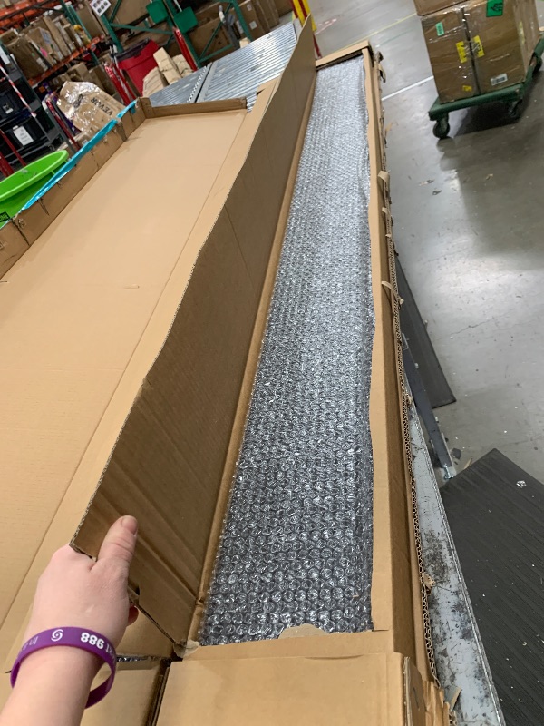 Photo 1 of **THIS IS ONLY THE TWO BOARDS, MISSING ALL OTHER HARDWARE** Rough Country Power Running Boards for Chevy Silverado & GMC Sierra 1500/2500HD/3500HD (2019-2026) Crew Cab - Dual-Motor Electric Retractable Side Steps with LED Truck Step Lights