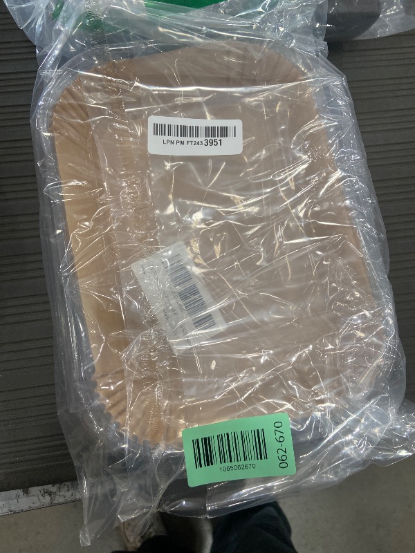 Photo 1 of (125PCS) Air Fryer Liners, Disposable for Ninja Dual Air Fryer accessories, Parchment Paper liners rectangle 8.6''*5.5''