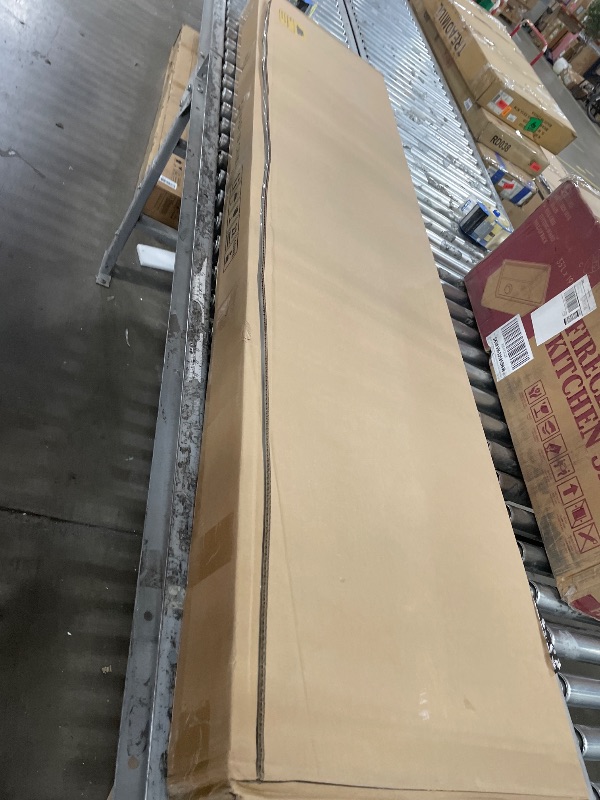 Photo 1 of **missing box 1!!!
DWVO King Size Bed Frame with 4 Storage Drawers and RGB LED Lights, 57'' Tall Headboard Velvet Upholstered Bed with Charging Station, No Box Spring Needed, Easy Assembly, Noise-Free, White