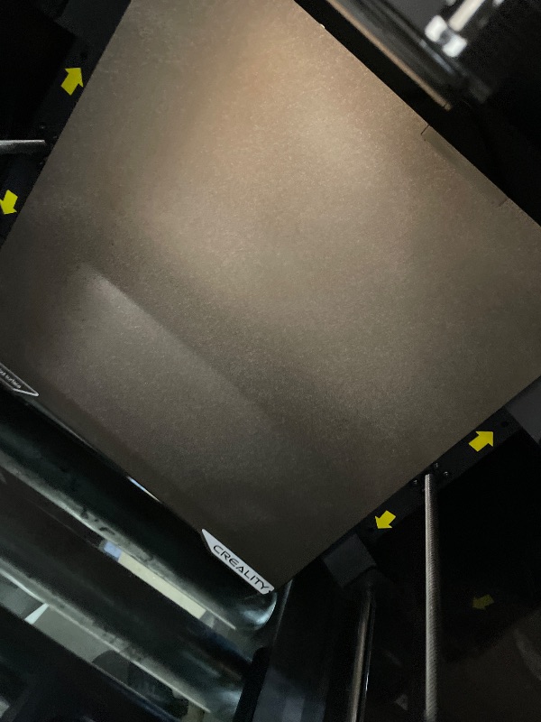 Photo 1 of *unleveled track falls brackets doesn’t hold*unable to test** Creality K2 Pro Combo(A) 3D Printers, Multicolor 3D Printer Machine with CFS, Dual Camera, 600mm/s Printing Speed, Next-Gen Direct Drive Extruder, 300 * 300 * 300mm Printing Volume