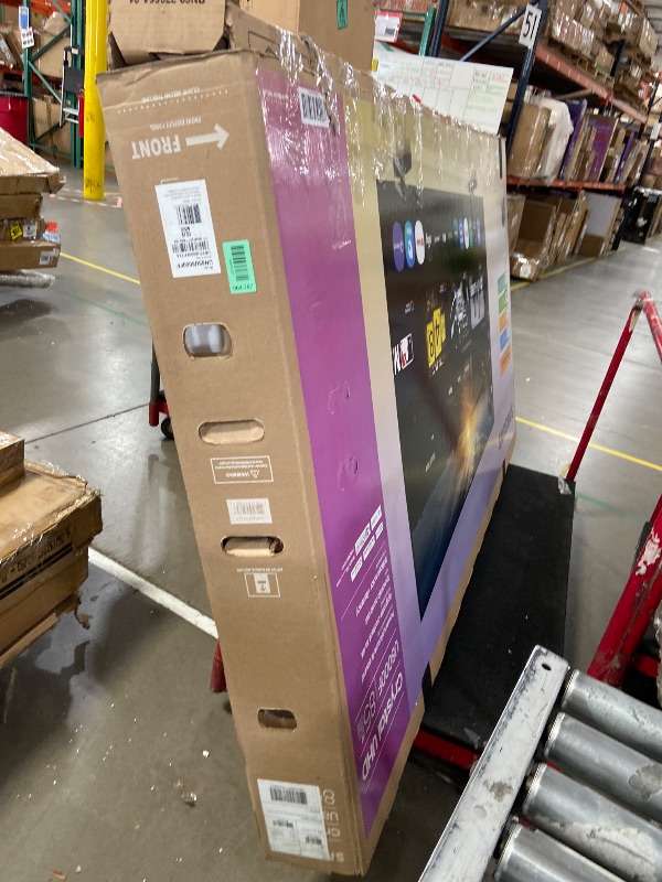 Photo 1 of *SCREEN WORKS* Samsung 85-Inch Class Crystal UHD U8000F 4K Smart TV (2025 Model) Endless Free Content, Crystal Processor 4K, MetalStream Design, Knox Security, Alexa Built-in