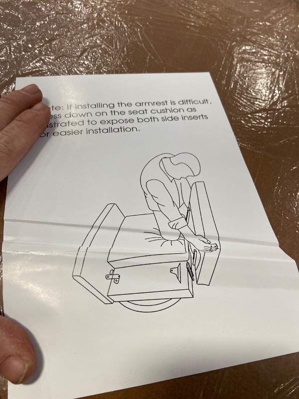 Photo 1 of **INCOMPLETE ONLY BASE OF RECLINER** COLAMY Leather Recliner Chair for Adults, Swivel Rocker Recliner for Small Spaces, Wide Glider Rocking Nursery Chair with Ergonomic High Backrest, for Home Living Room, Office, Bedroom? Brown?