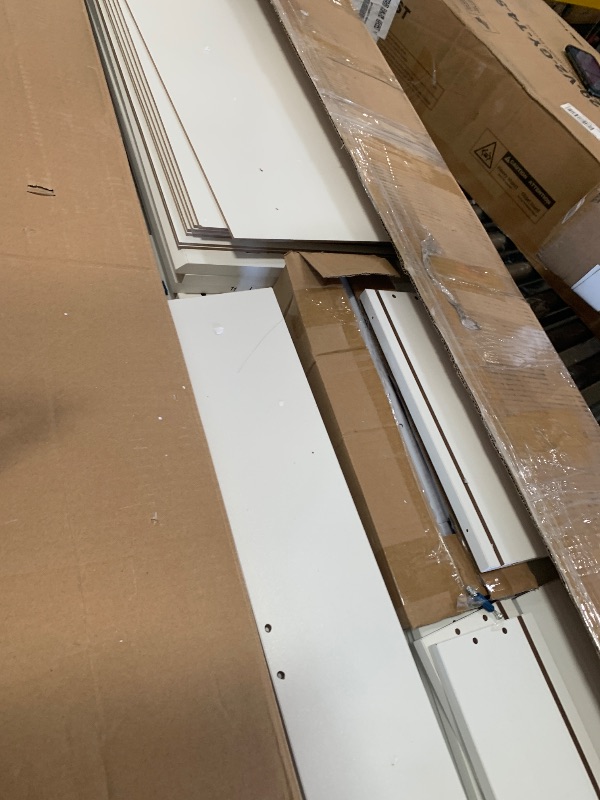 Photo 1 of ***PARTIAL SET - PRICE ADJUSTED***
Jocoevol Modern White 8 Drawer Dresser for Bedroom, 15.3" D x 55.2" W x 32.3" H Simply Chest of Drawers, Wood Storage Dresser with Deep Drawers for Living Room Hallway Entryway, White