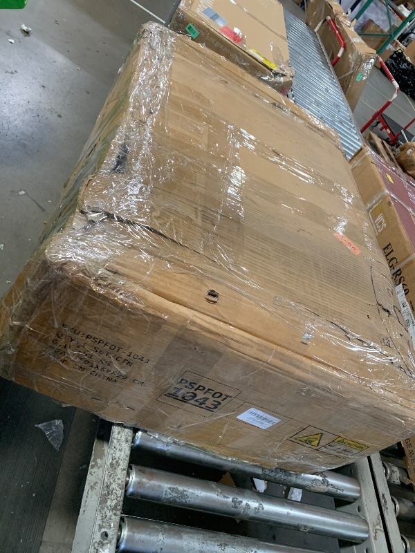 Photo 1 of **************MISSING ASSEMBLY HARDWARE AND INSTRUCTIONS*************
YITAHOME 71 Inch Double Dog Crate Furniture for 2 Dogs, Heavy Duty Wooden Crate TV Stand with 4 Bowls, Dog Kennel Indoor Furniture Sliding Barn Door Design for Extra Large Dogs, Black O