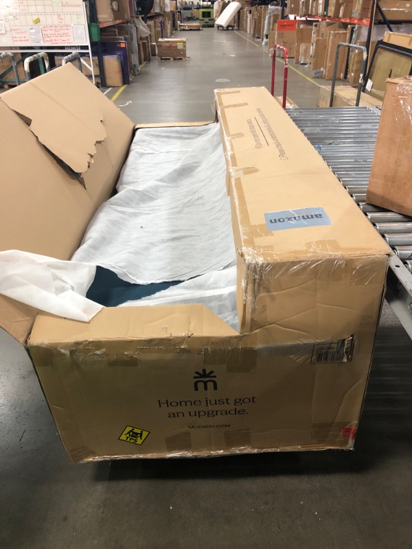 Photo 1 of *INCOMPLETE JUST SOFA* Modway Engage Mid-Century Modern Upholstered Set in Azure, Armchair and Sofa