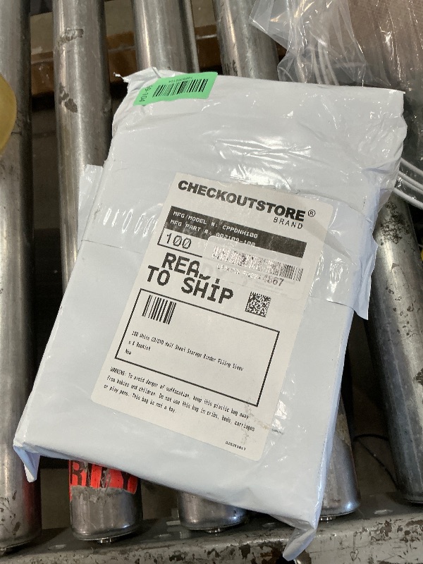 Photo 1 of 100 White CD/DVD Half Sheet Storage Binder Filing Sleeve & Booklet