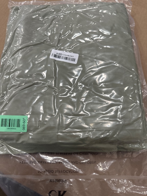 Photo 1 of *************Missing comforter and 2 shams*******************
Monbix California King Comforter Set - 7 Pieces Cationic Dyeing Sage Green Bed in a Bag Cal King Bed Sets with Comforter, Sheets, Pillowcases & Shams, Reversible Bedding Comforters Sets