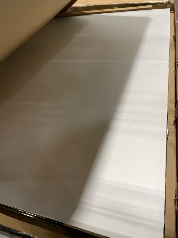 Photo 1 of (SOLD AS PARTS/SCRATCHED) brisafe Full Length Stand Up Mirror on Wheels,75''L×95''W,Large Tri-Fold Floor Mirror with Stand,Movable 3-Way Full Length Standing Mirror for Gym, Dance Studio, Fitness Room, and Home (Black)