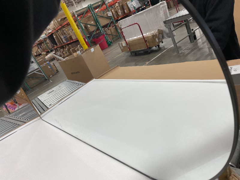 Photo 1 of  Black arch mirror 